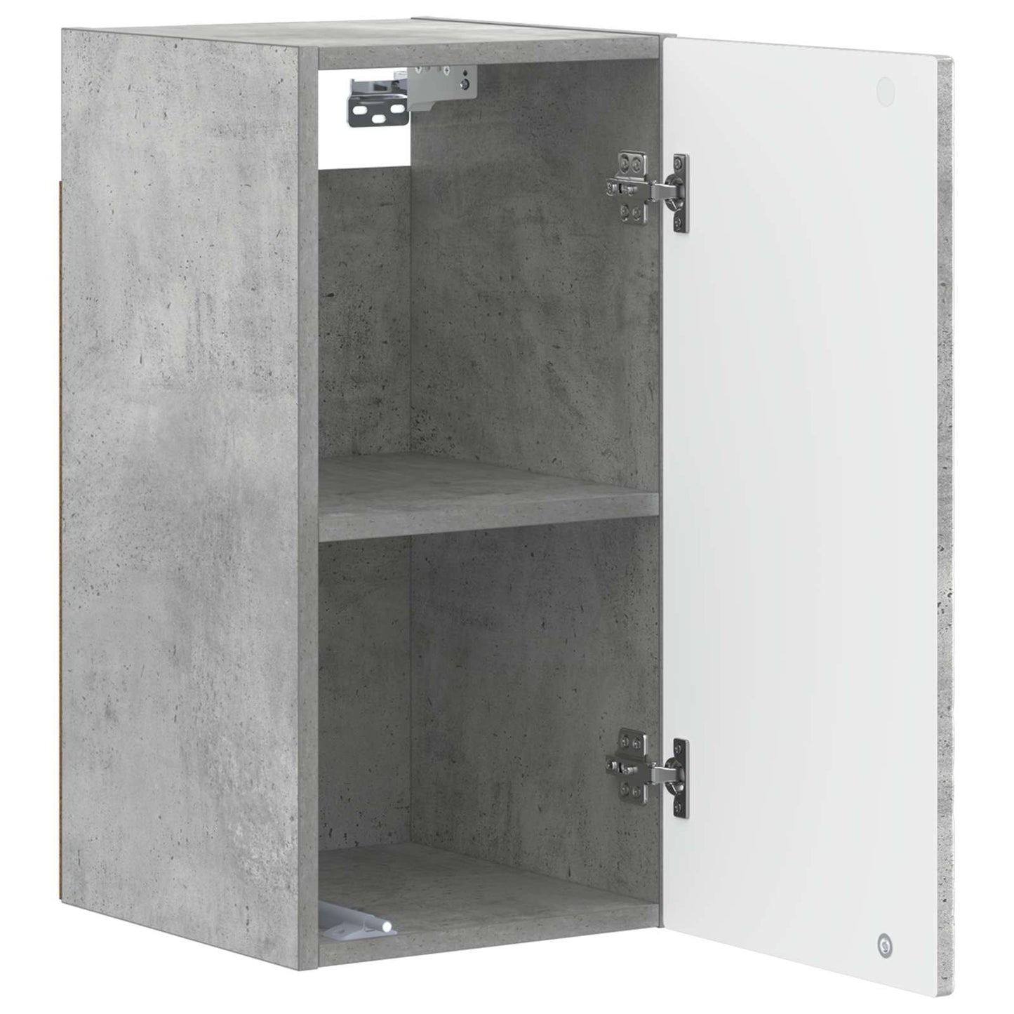 Bathroom Wall Cabinet DELFT Concrete Grey 30 x 31 x 59 cm