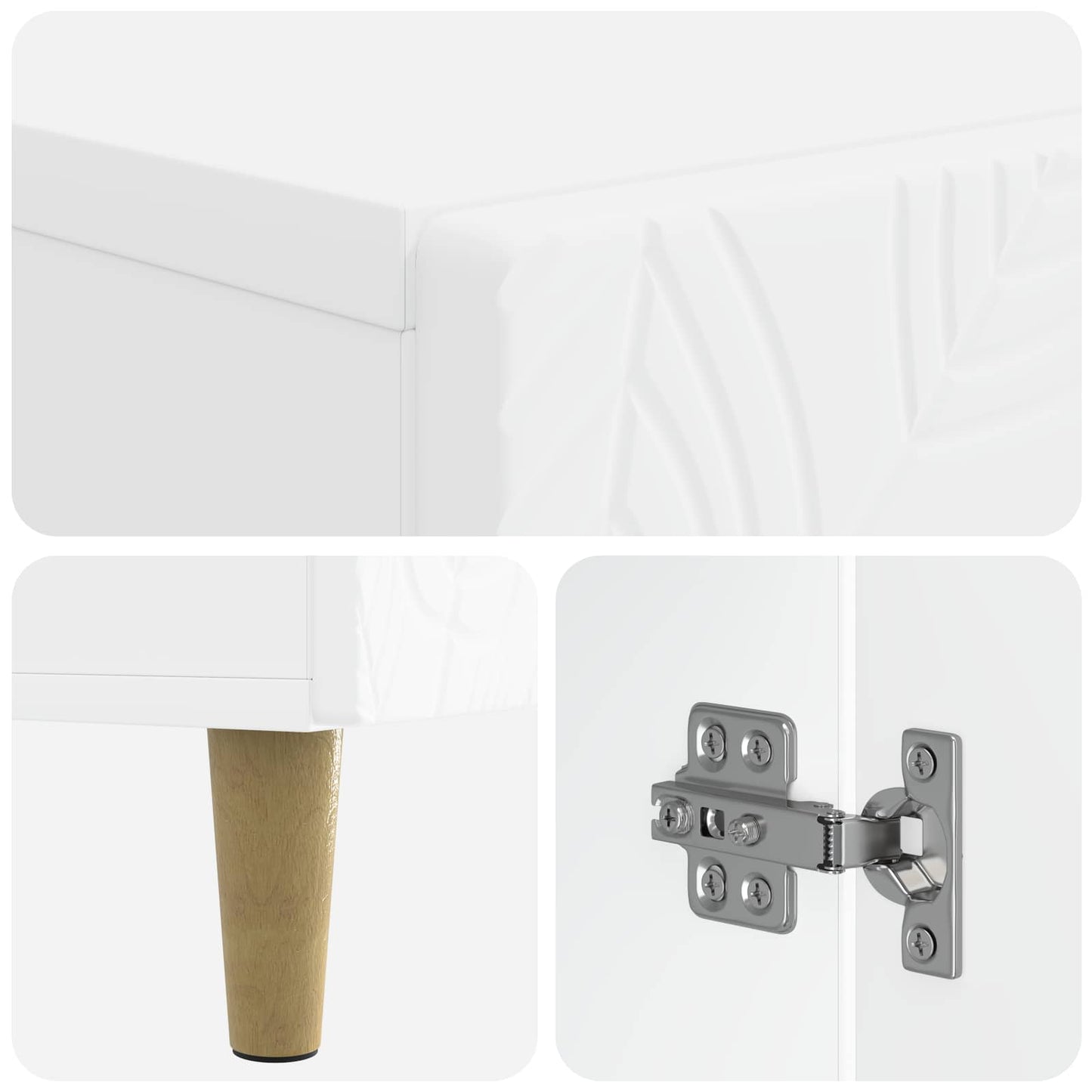 Bathroom Storage Cainet DELFT White 30 x 31 x 80 cm