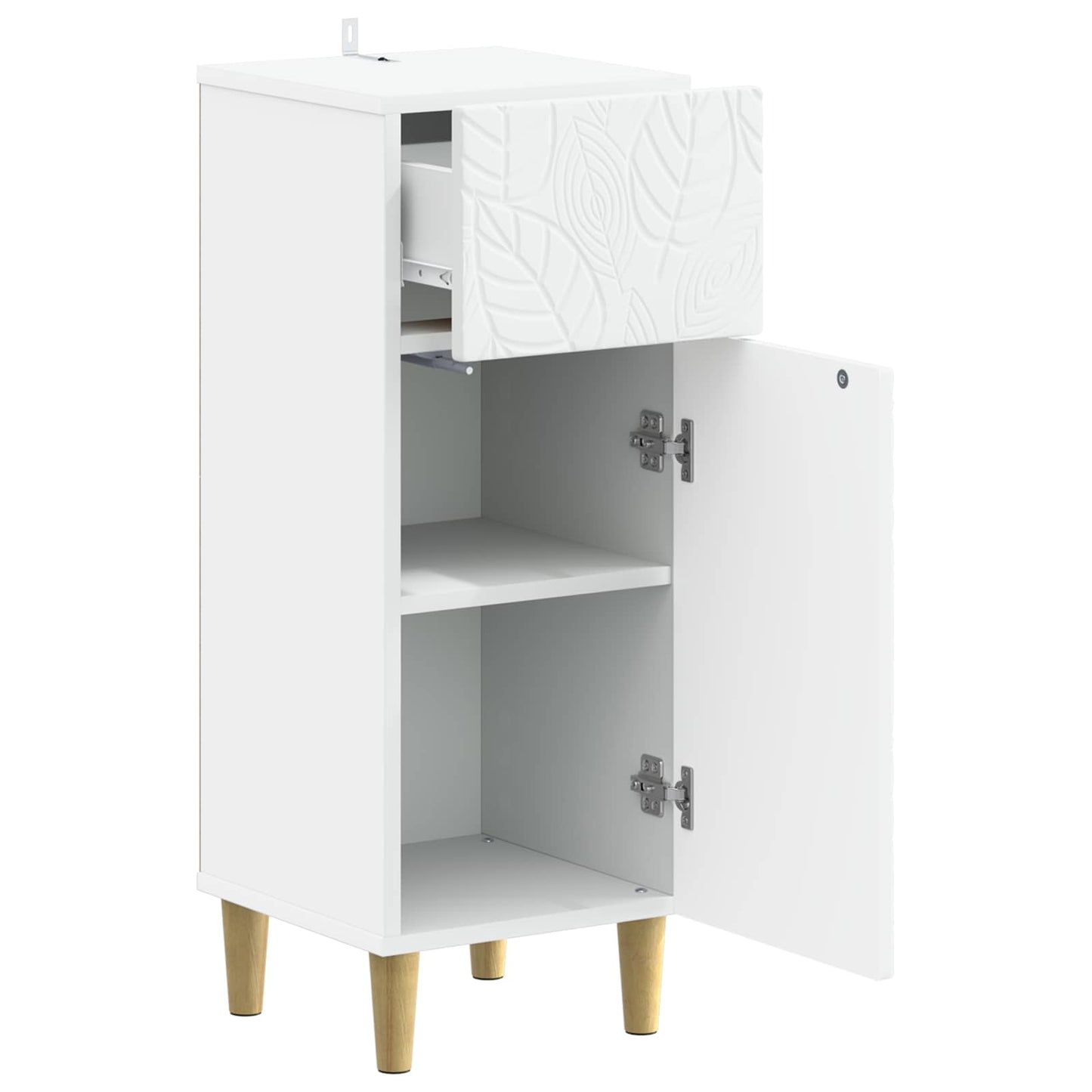 Bathroom Storage Cainet DELFT White 30 x 31 x 80 cm