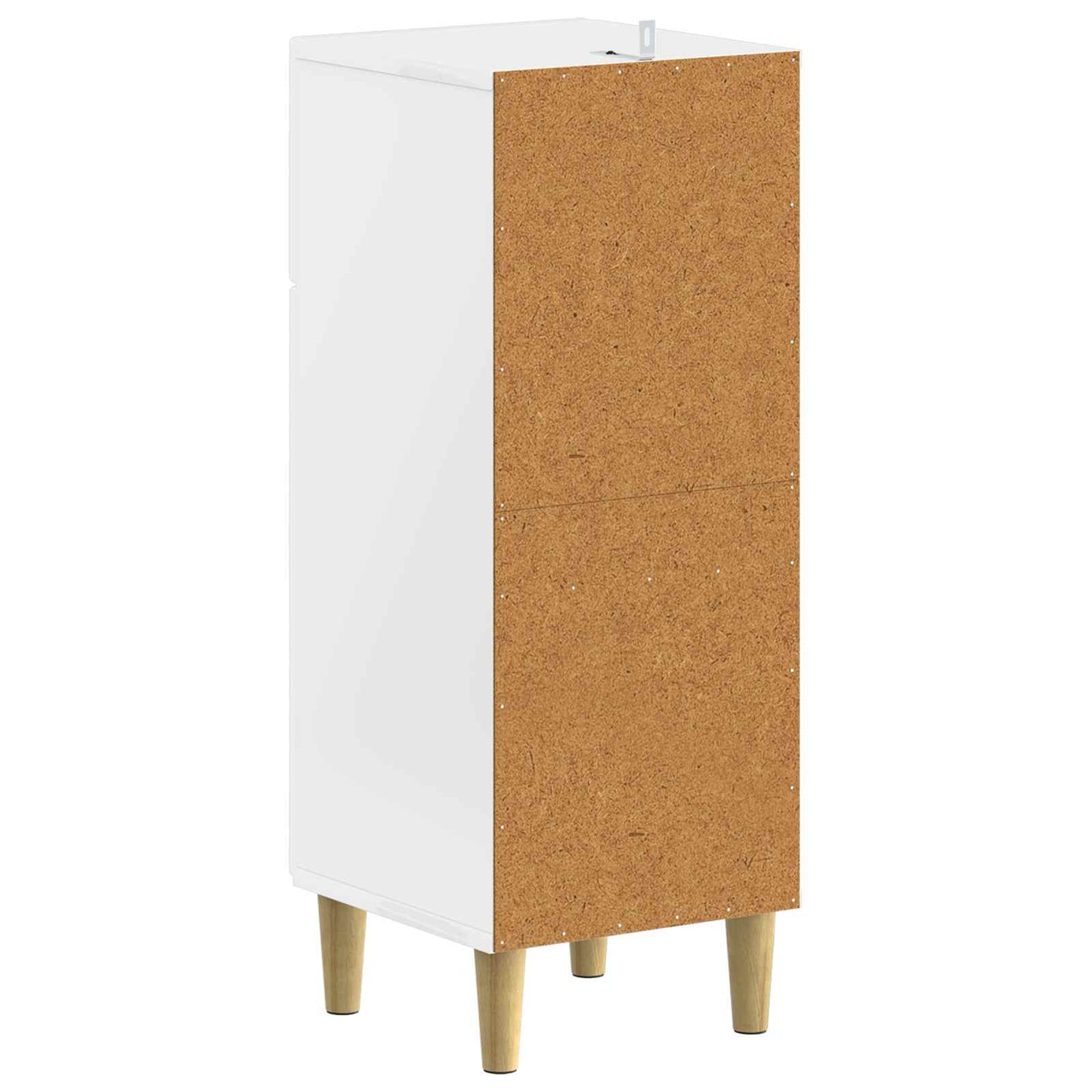 Bathroom Storage Cainet DELFT High Gloss White 30 x 31 x 80 cm