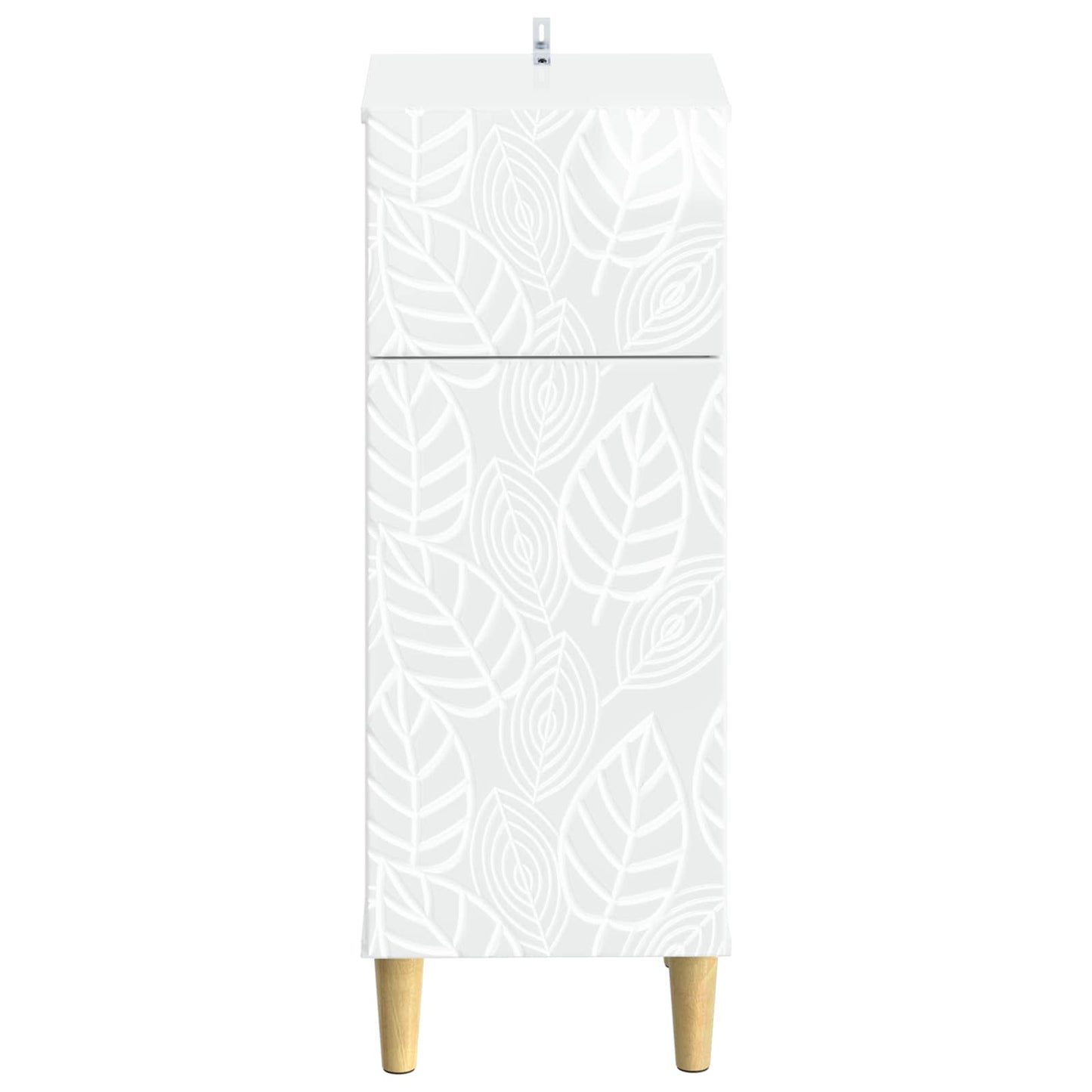 Bathroom Storage Cainet DELFT High Gloss White 30 x 31 x 80 cm