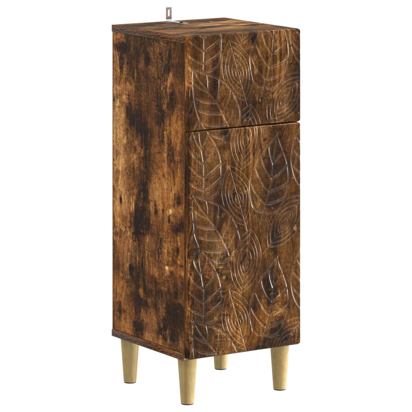Bathroom Storage Cainet DELFT Smoked Oak 30 x 31 x 80 cm