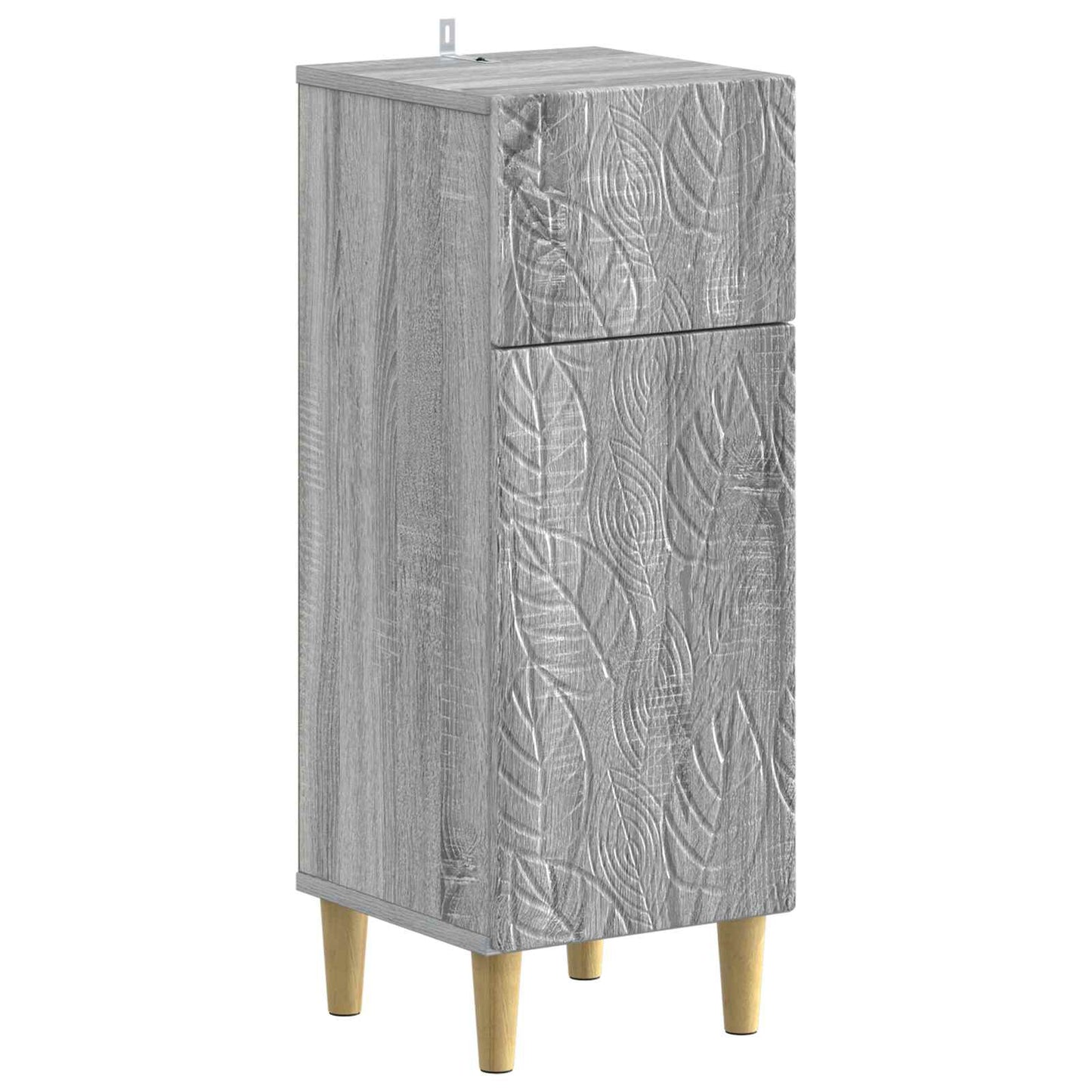 Bathroom Storage Cainet DELFT Grey Sonoma 30 x 31 x 80 cm