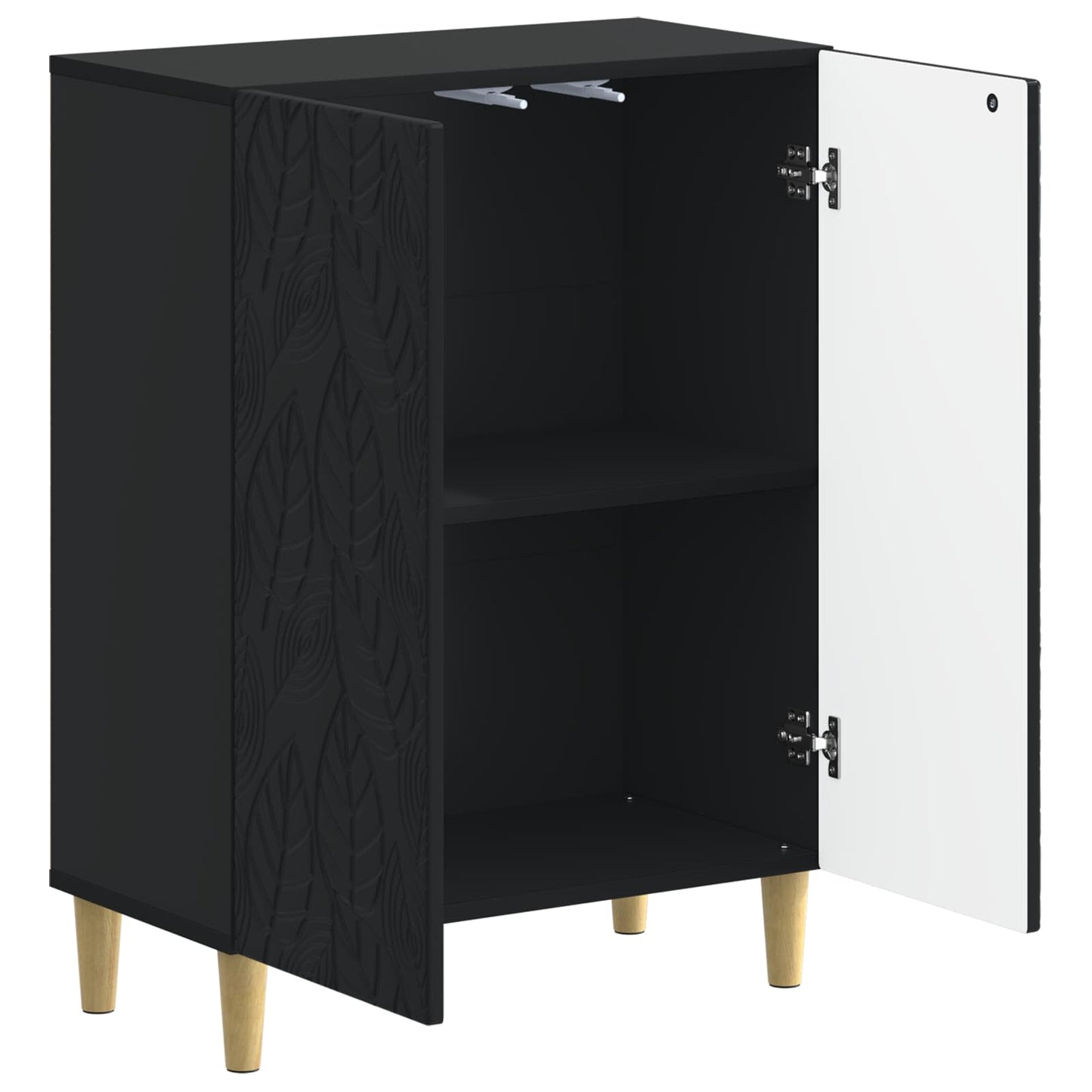 Bathroom Storage Cainet DELFT Black 59.5 x 31 x 80 cm