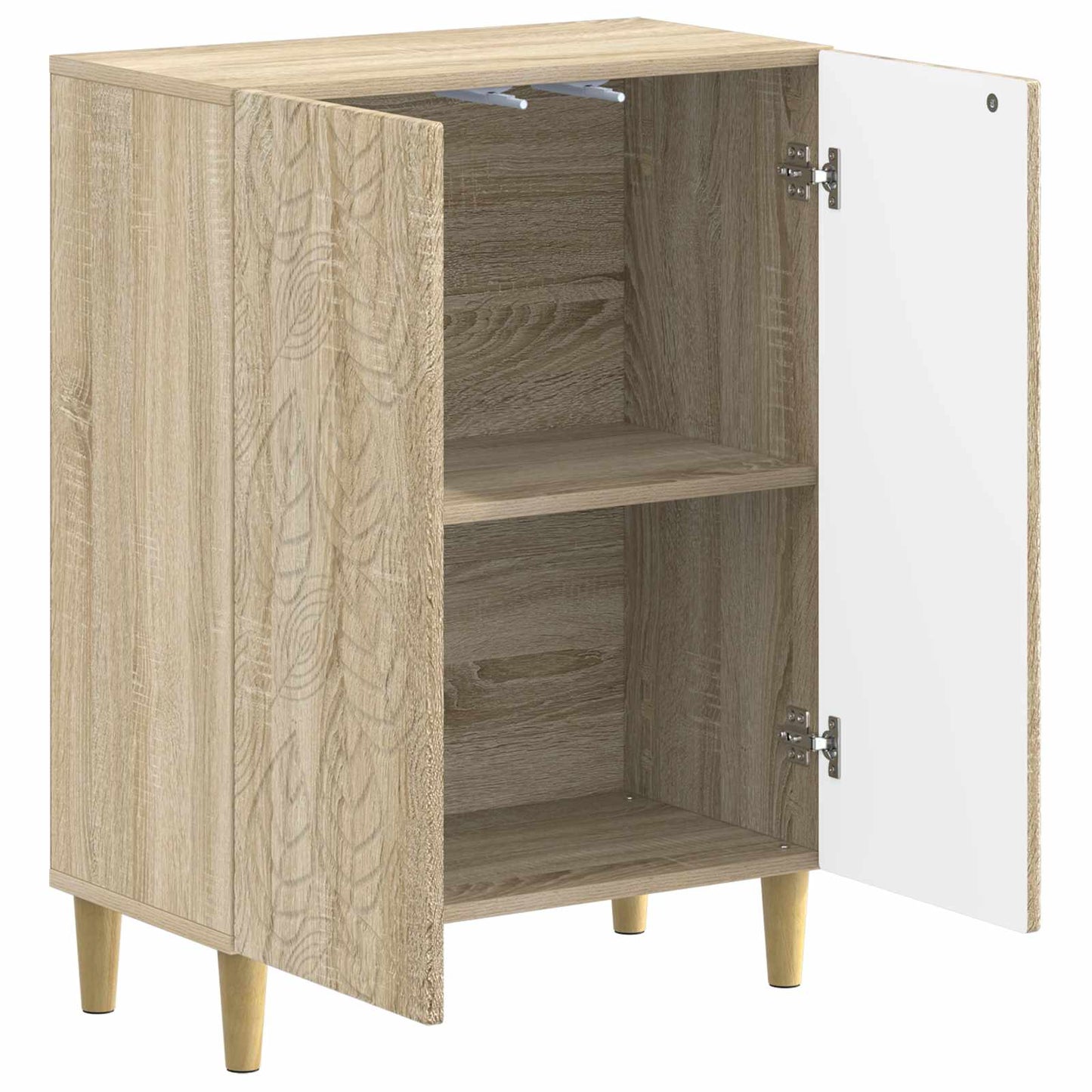Bathroom Storage Cainet DELFT Sonoma Oak 59.5 x 31 x 80 cm