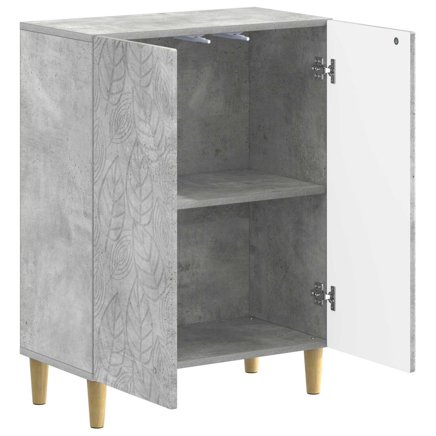 Bathroom Storage Cainet DELFT Concrete Grey 59.5 x 31 x 80 cm