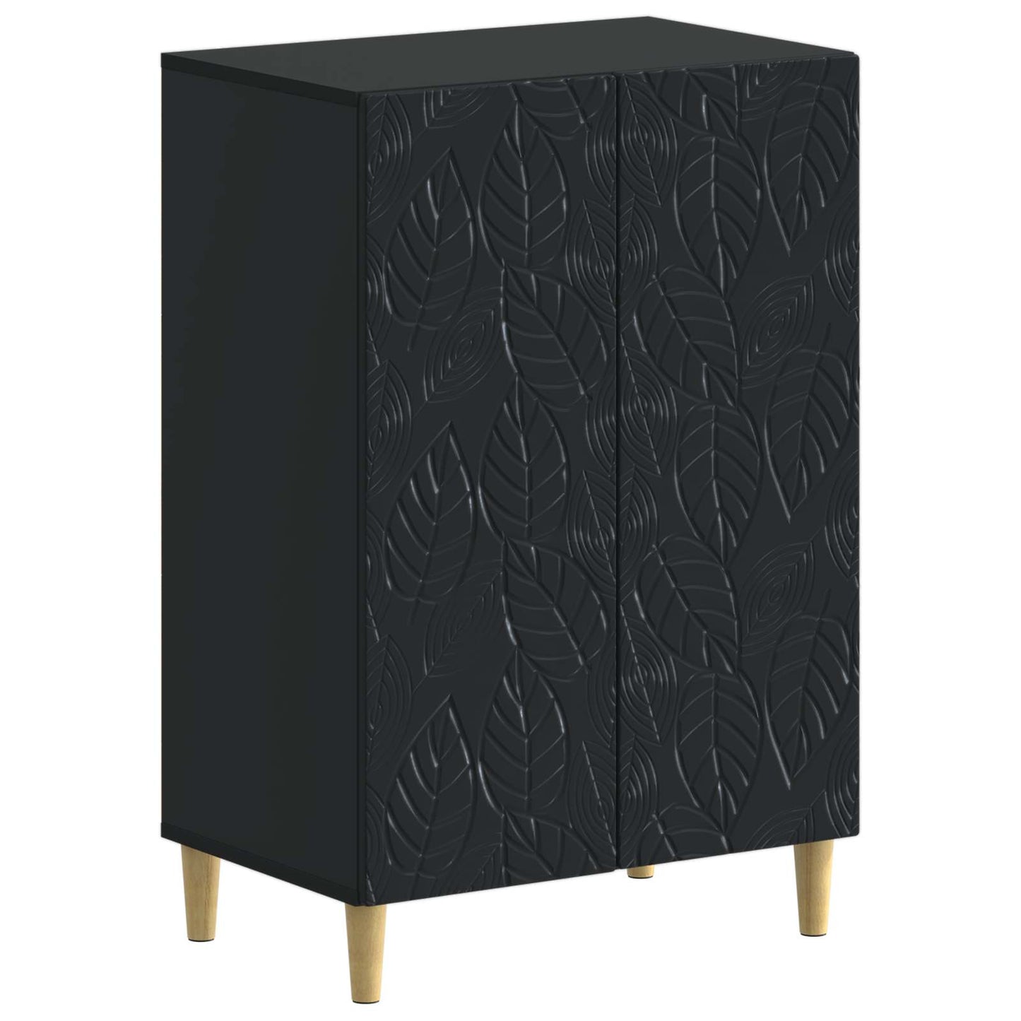 Shoe Cabinet DELFT 59.5 x 39.5 x 90 cm Engineered Wood Black