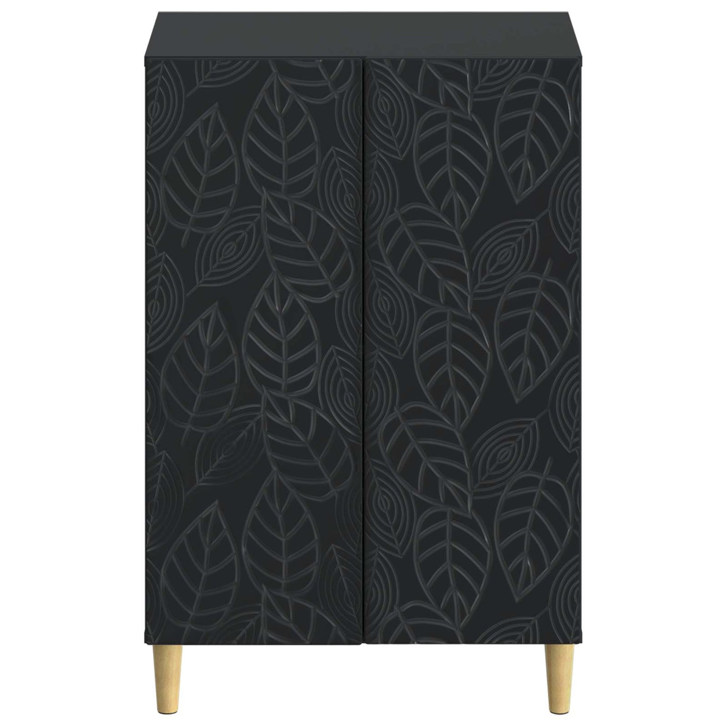 Shoe Cabinet DELFT 59.5 x 39.5 x 90 cm Engineered Wood Black