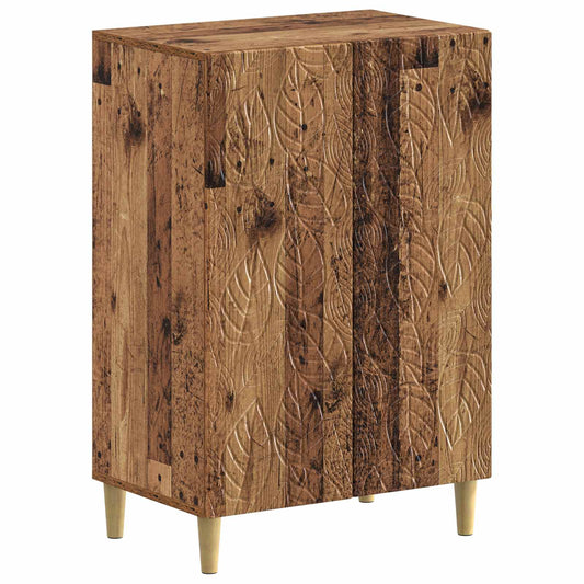 Shoe Cabinet DELFT 59.5 x 39.5 x 90 cm Engineered Wood Old Wood
