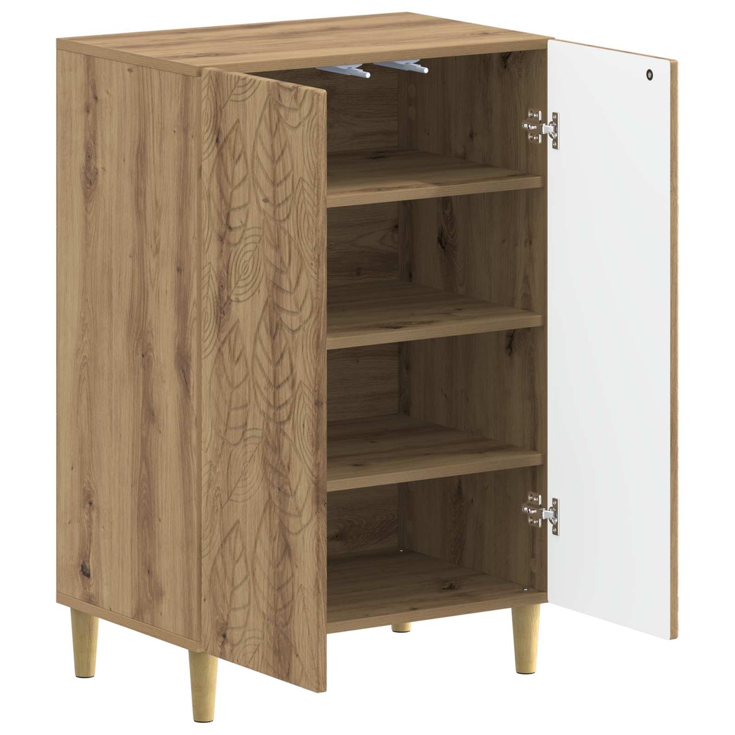 Shoe Cabinet DELFT 59.5 x 39.5 x 90 cm Engineered Wood