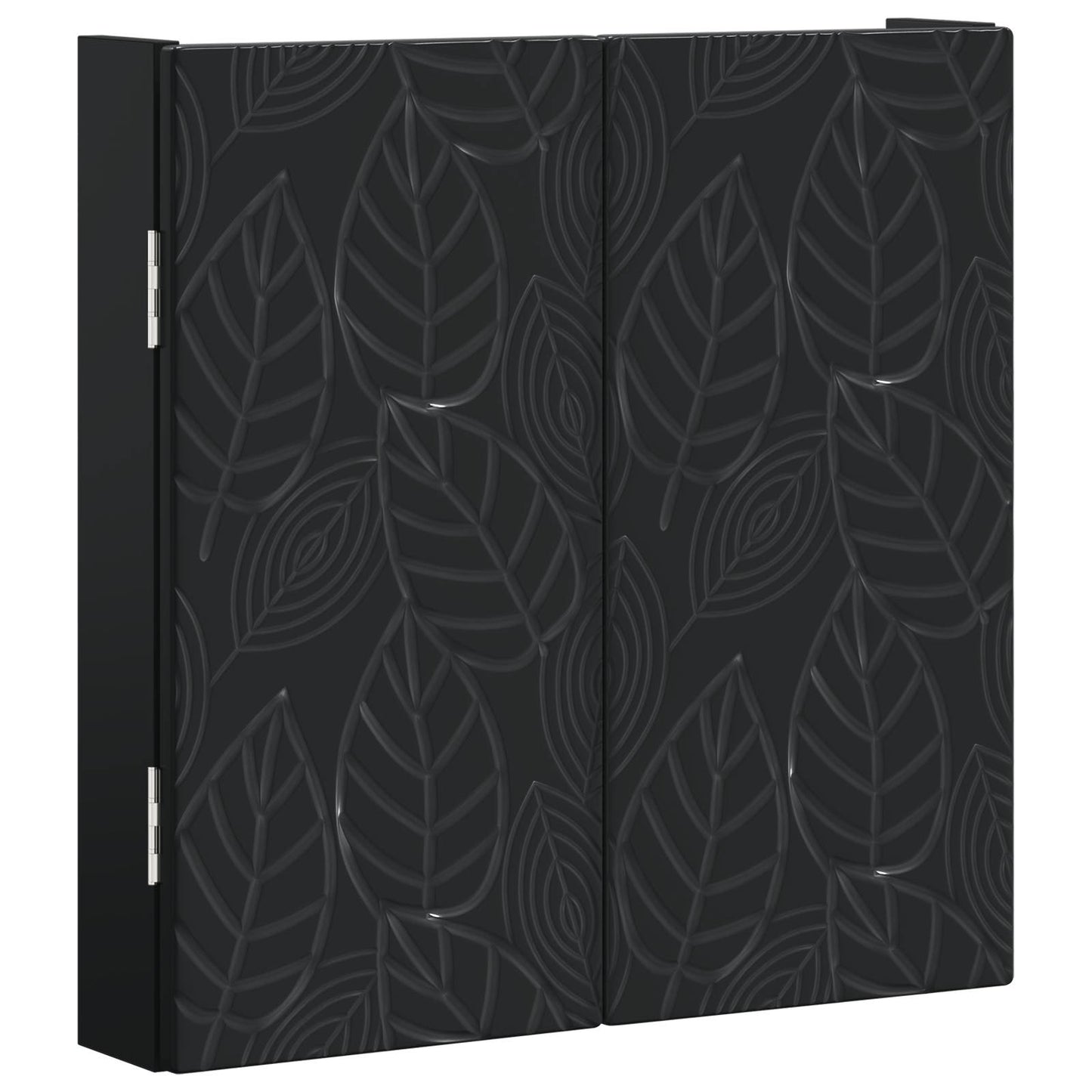 Dartboard Cabinet DELFT Black 52.5 x 10.5 x 53.5 cm