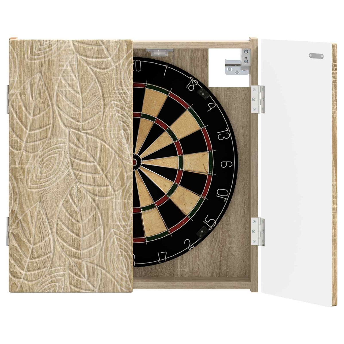Dartboard Cabinet DELFT Sonoma Oak 52.5 x 10.5 x 53.5 cm