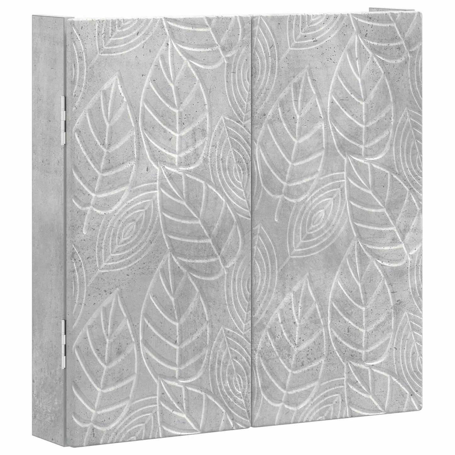 Dartboard Cabinet DELFT Concrete Grey 52.5 x 10.5 x 53.5 cm