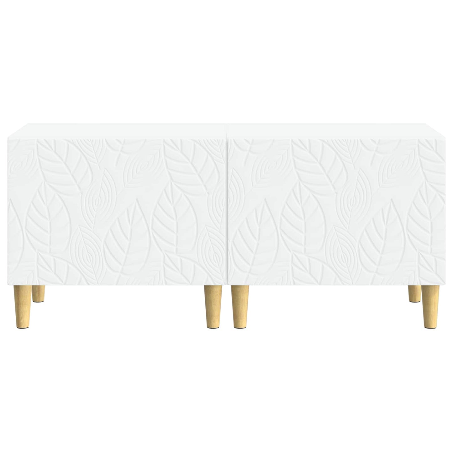 TV Cabinet White Engineered Wood