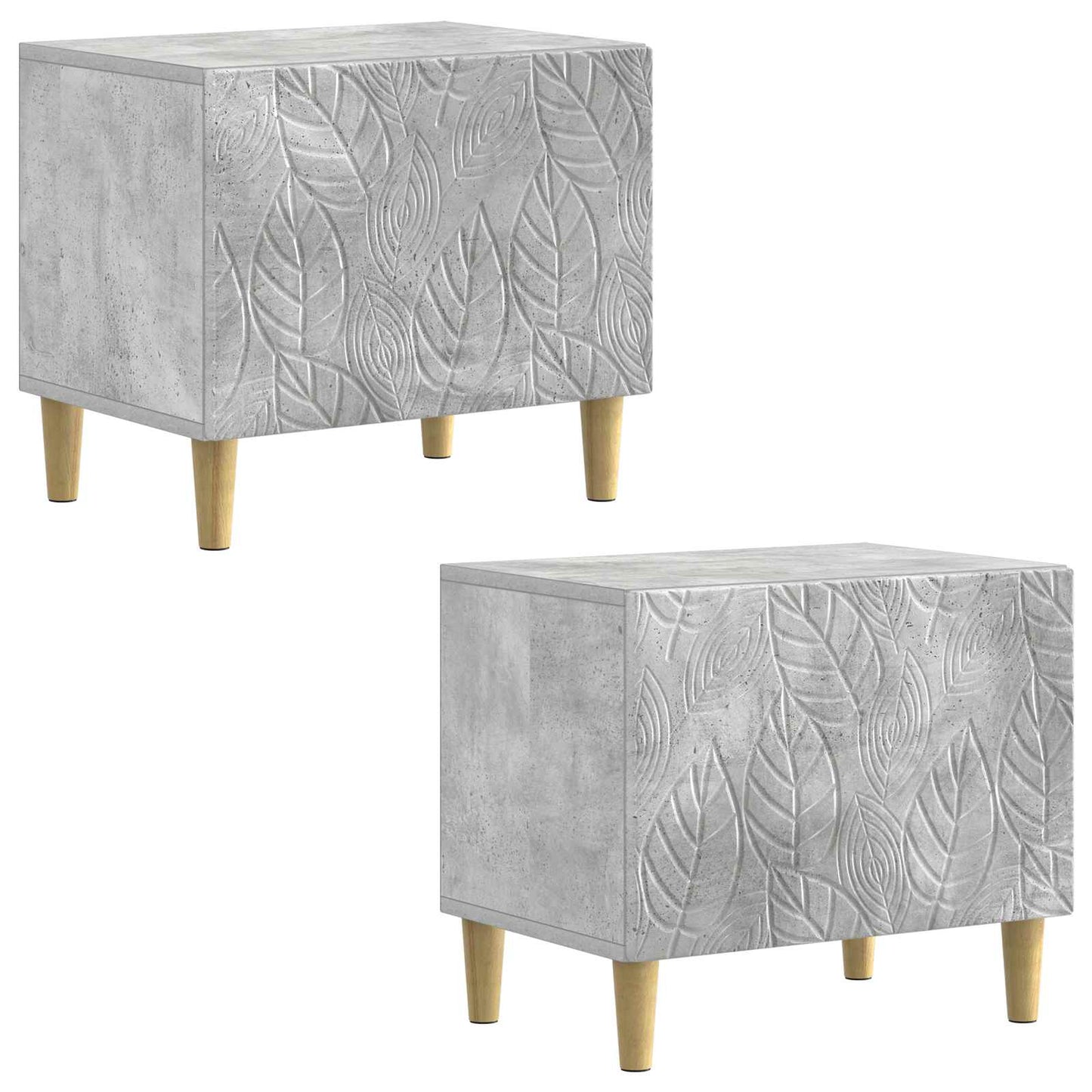 TV Cabinet Concrete Grey Engineered Wood