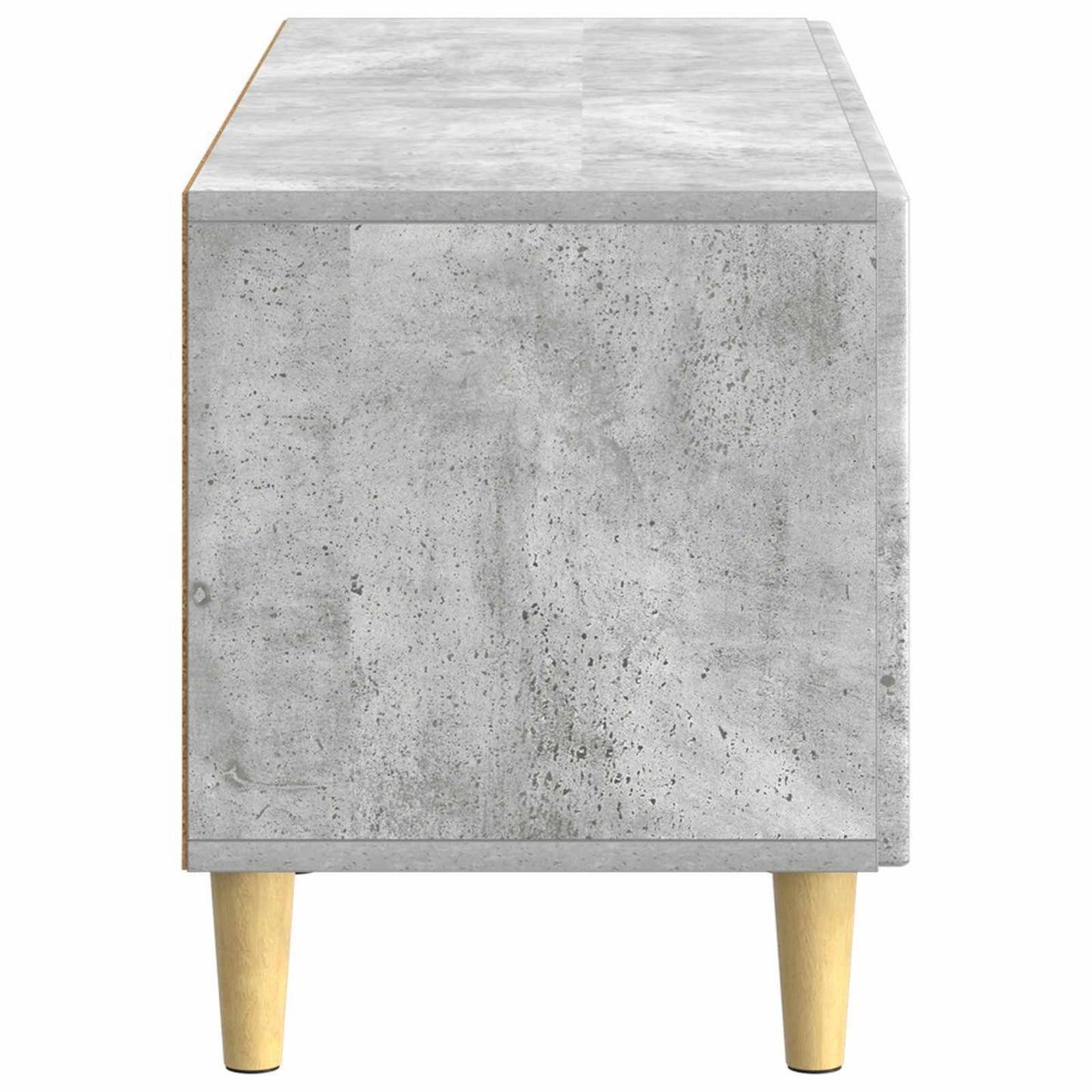 TV Cabinet Concrete Grey Engineered Wood