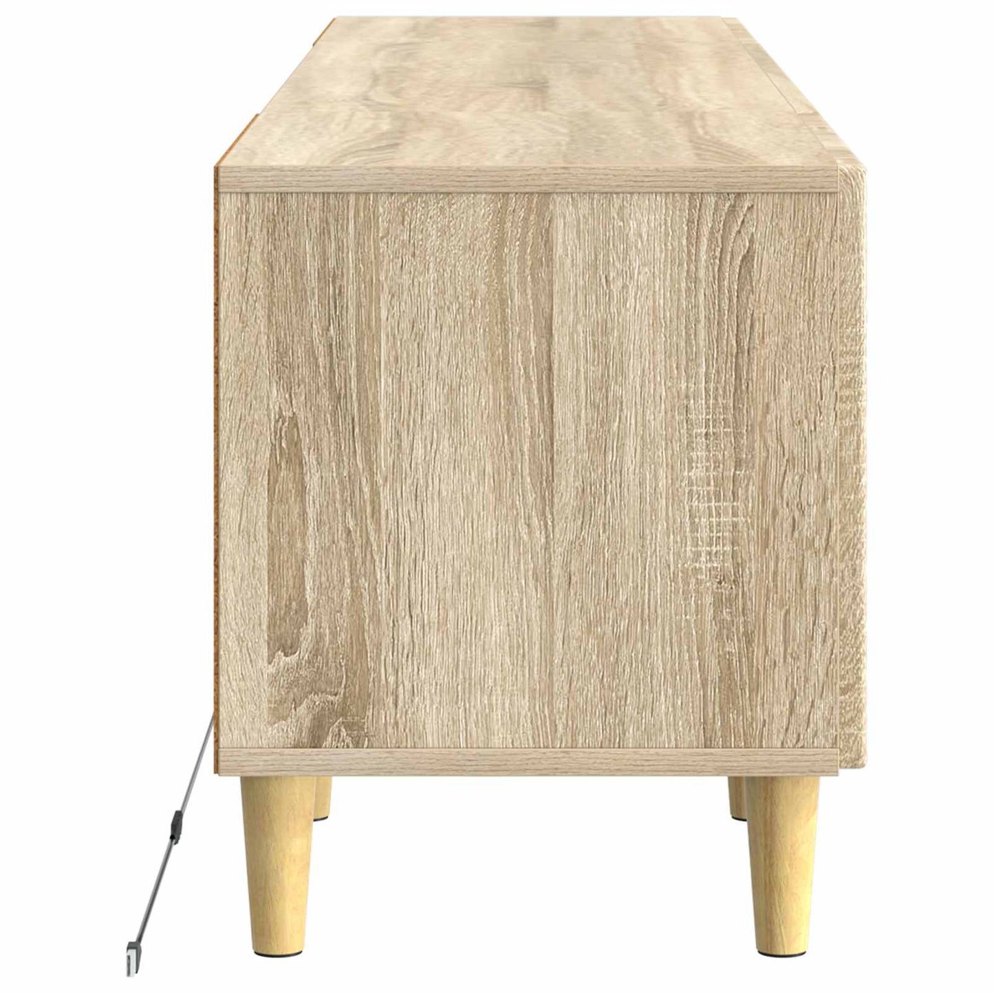 LED TV Cabinet Sonoma Oak Engineered Wood