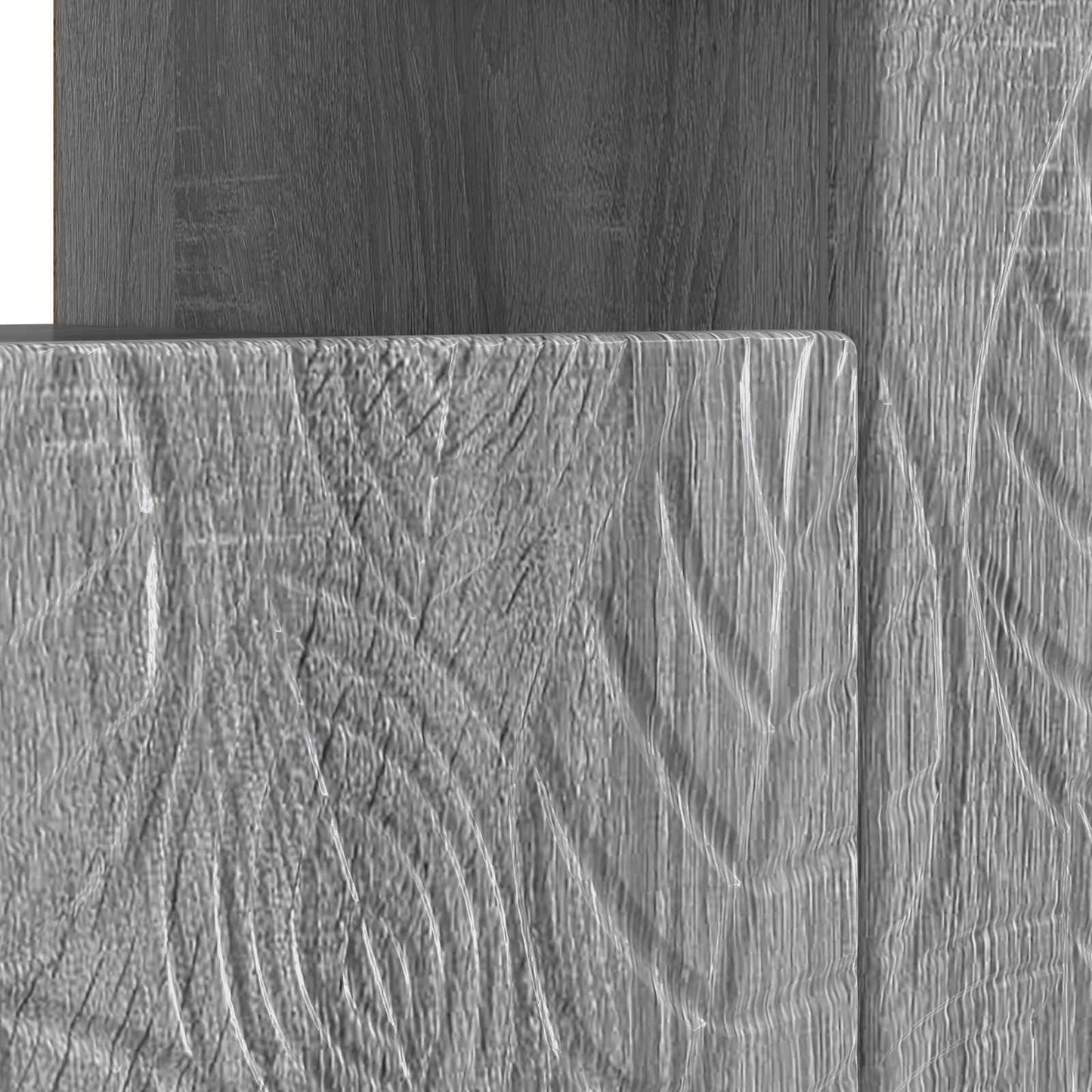 LED TV Cabinet Grey Sonoma Engineered Wood