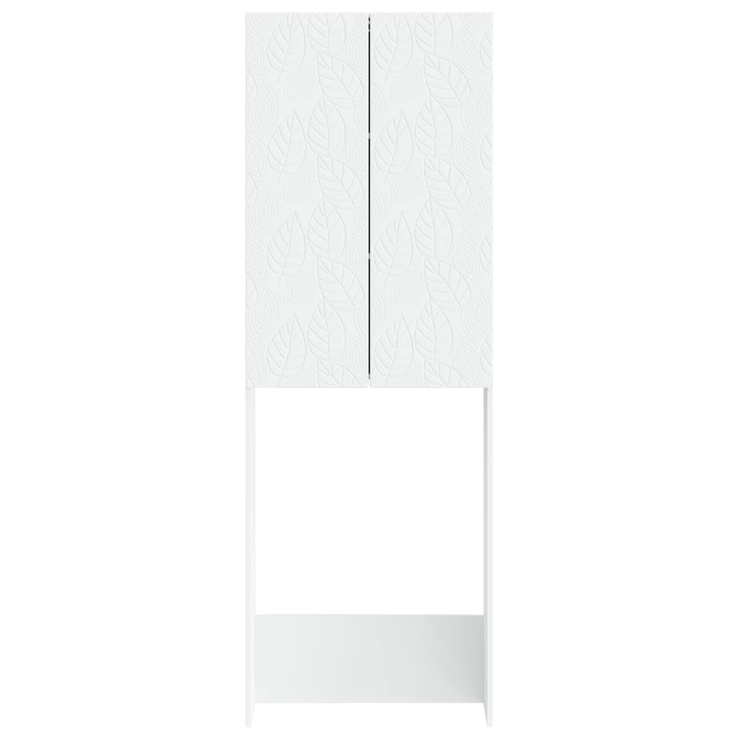 Toilet Cabinet DELFT White 66 x 25.5 x 190 cm Engineered Wood