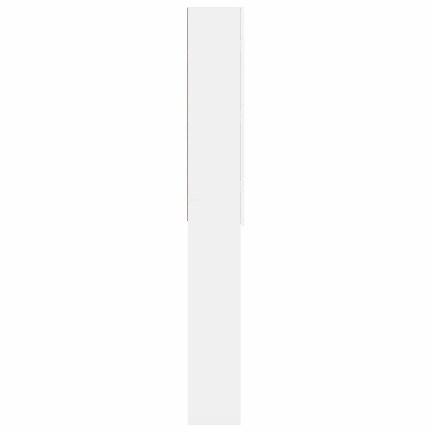 Toilet Cabinet DELFT White 66 x 25.5 x 190 cm Engineered Wood