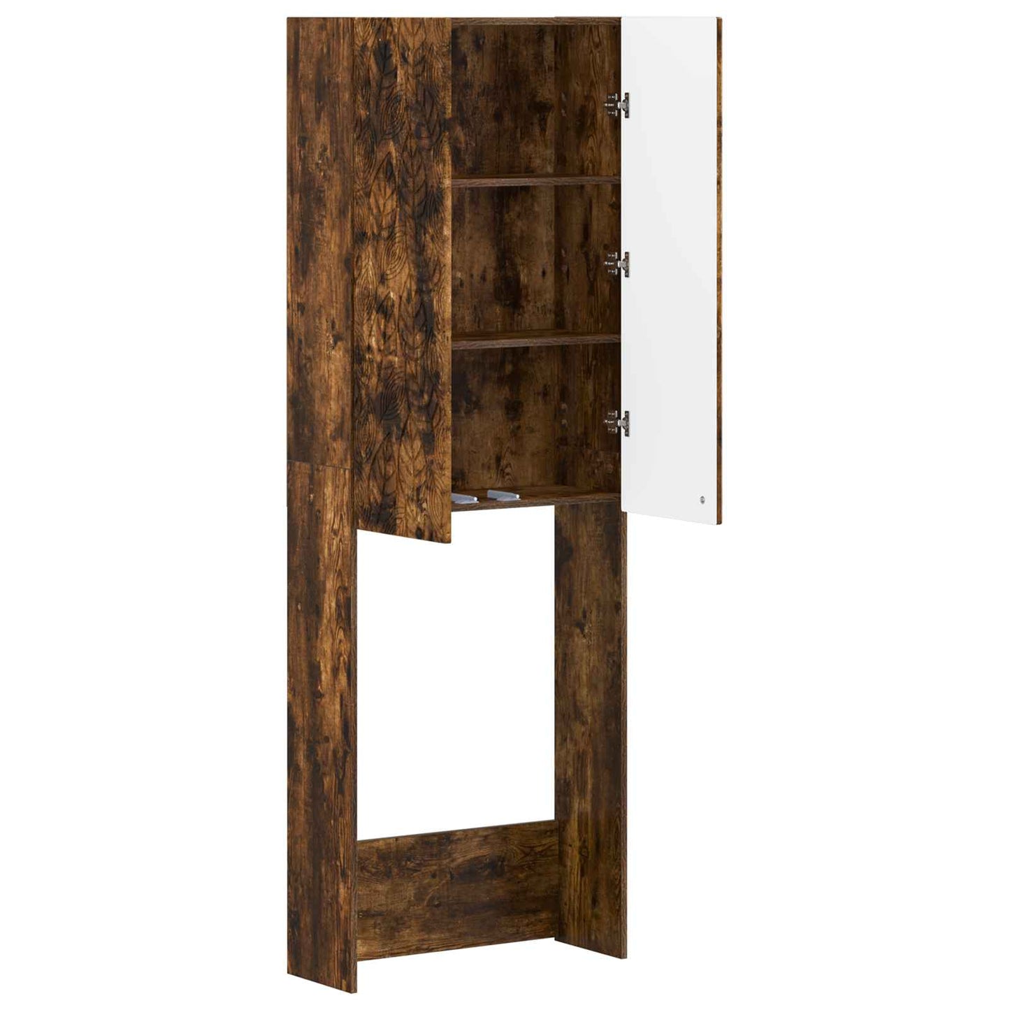 Toilet Cabinet DELFT Smoked Oak 66 x 25.5 x 190 cm