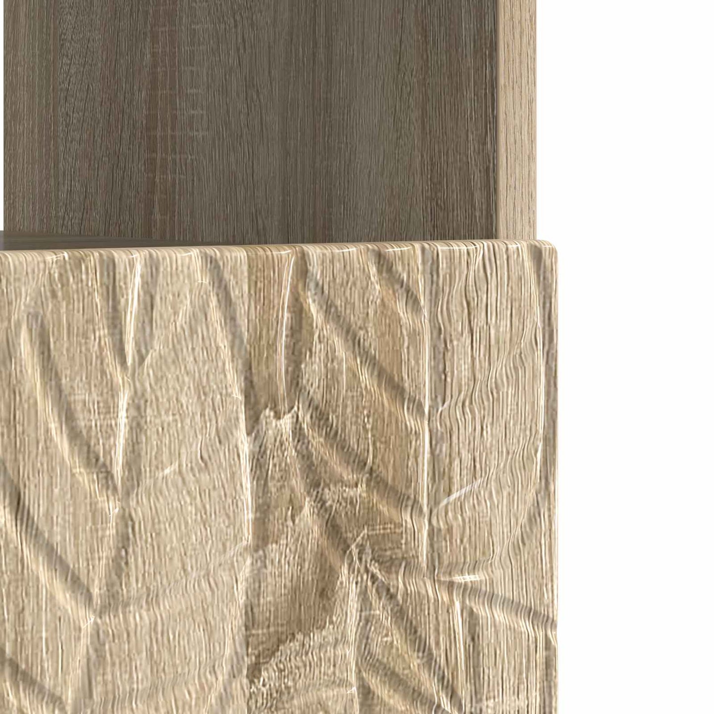 LED TV Cabinet Sonoma Oak Engineered Wood