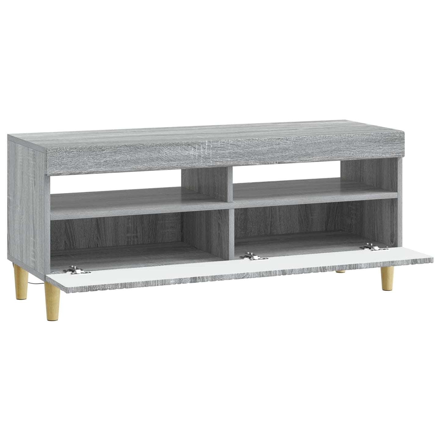 LED TV Cabinet Grey Sonoma Engineered Wood