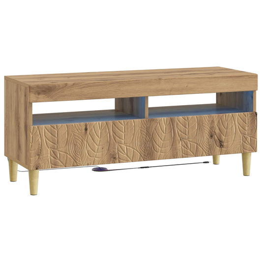 LED TV Cabinet Artisan Oak Engineered Wood
