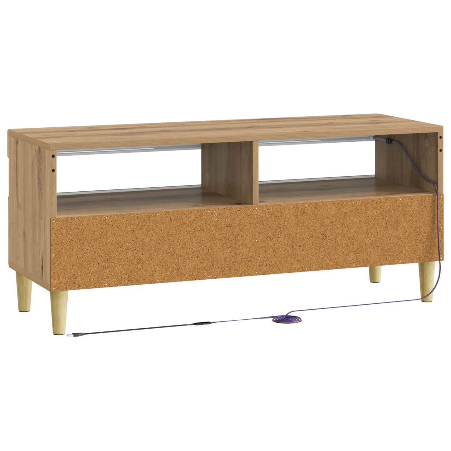 LED TV Cabinet Artisan Oak Engineered Wood