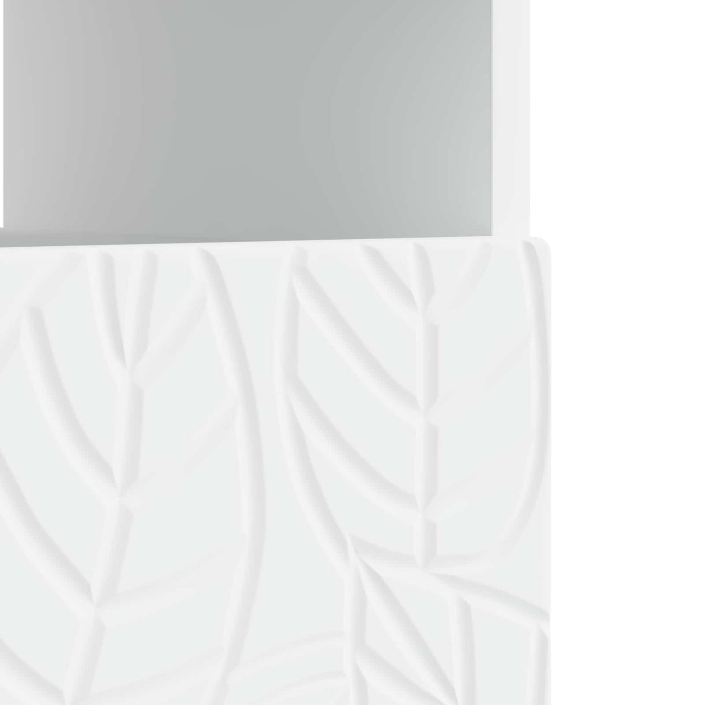 LED TV Cabinet White Engineered Wood