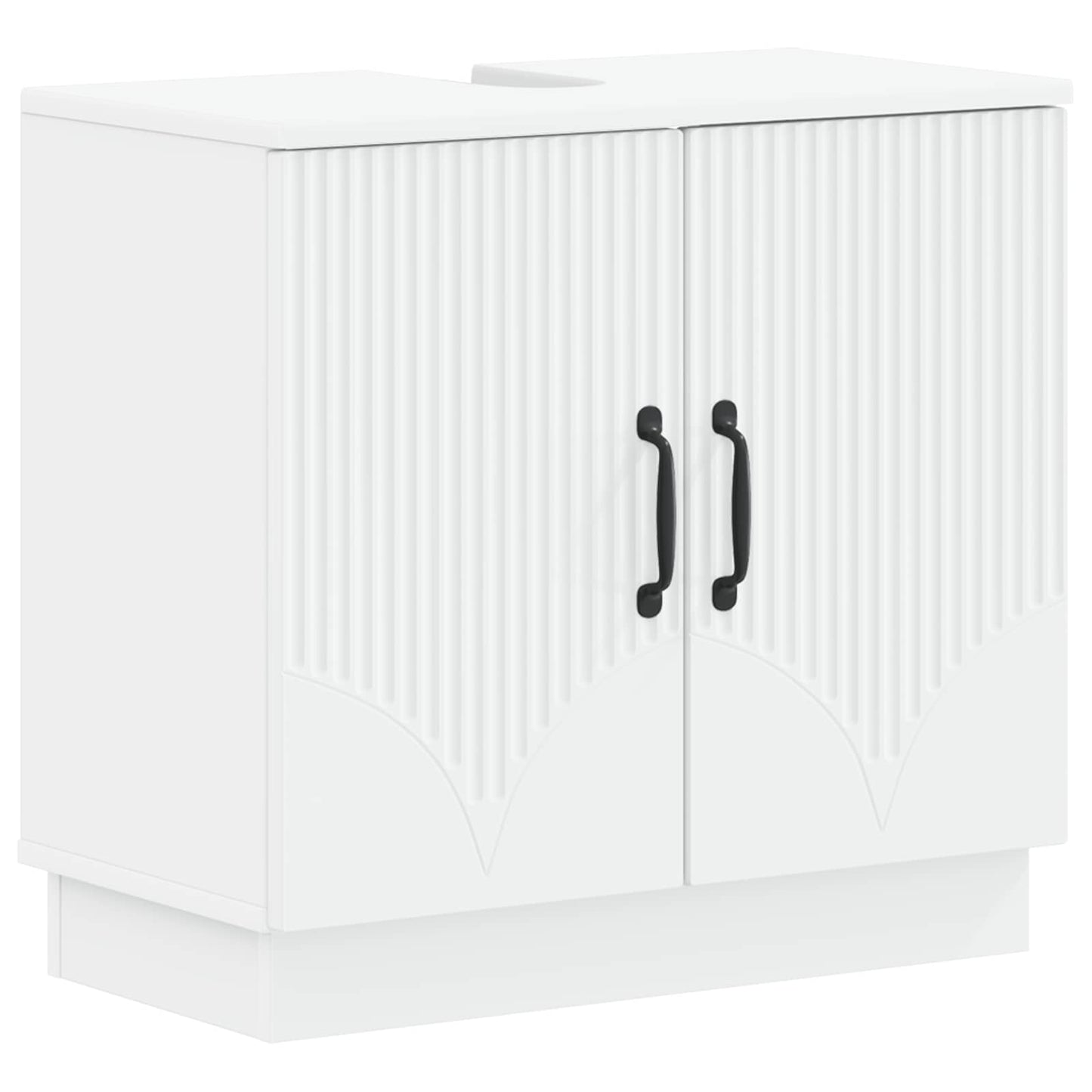 Bathroom Sink Cabinet HOORN White 59.5 x 31.5x 56 cm
