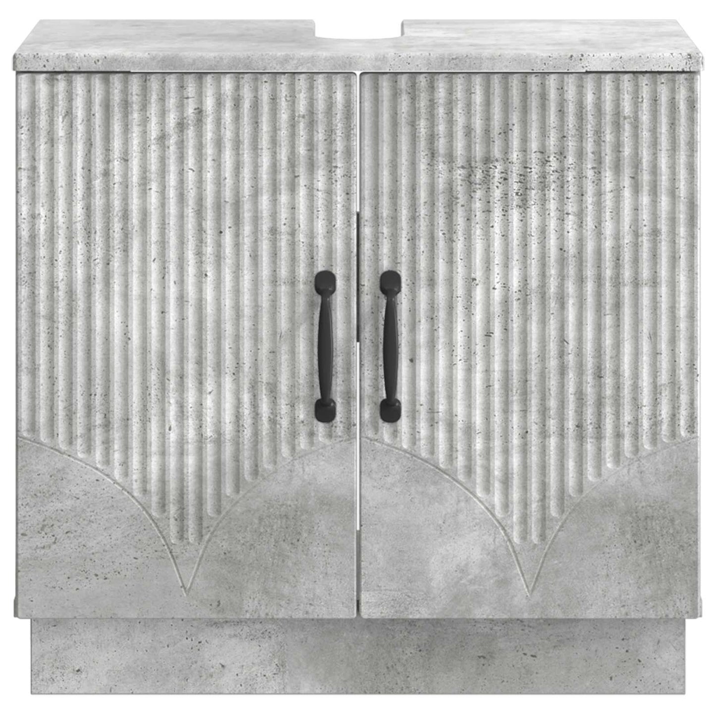 Bathroom Sink Cabinet HOORN Concrete Grey 59.5 x 31.5x 56 cm