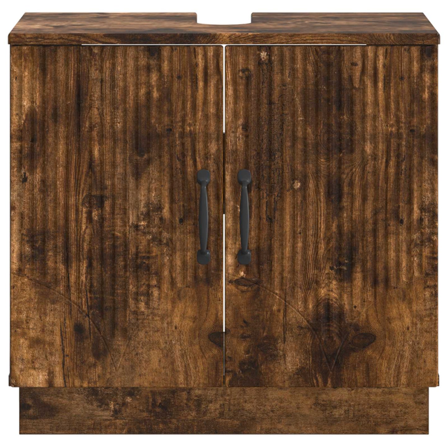 Bathroom Sink Cabinet HOORN Smoked Oak 59.5 x 31.5x 56 cm