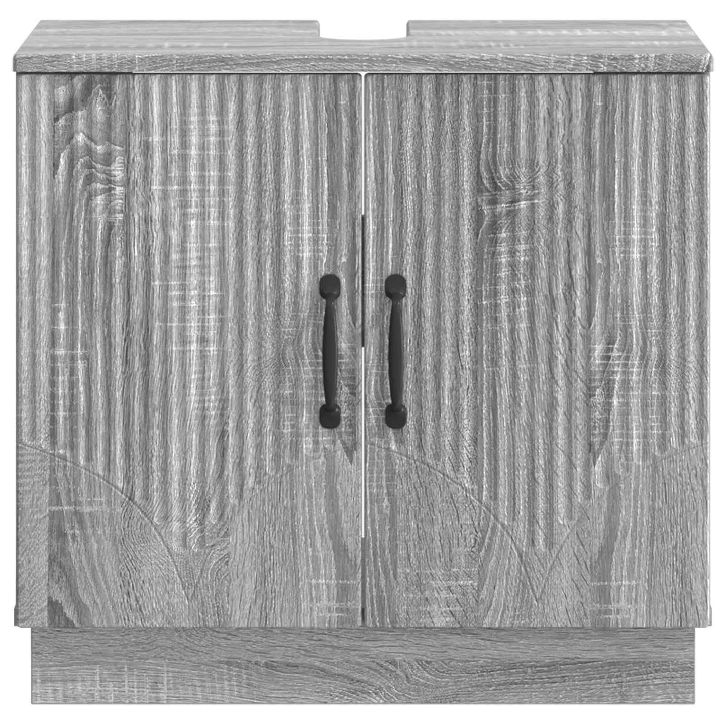 Bathroom Sink Cabinet HOORN Grey Sonoma 59.5 x 31.5x 56 cm