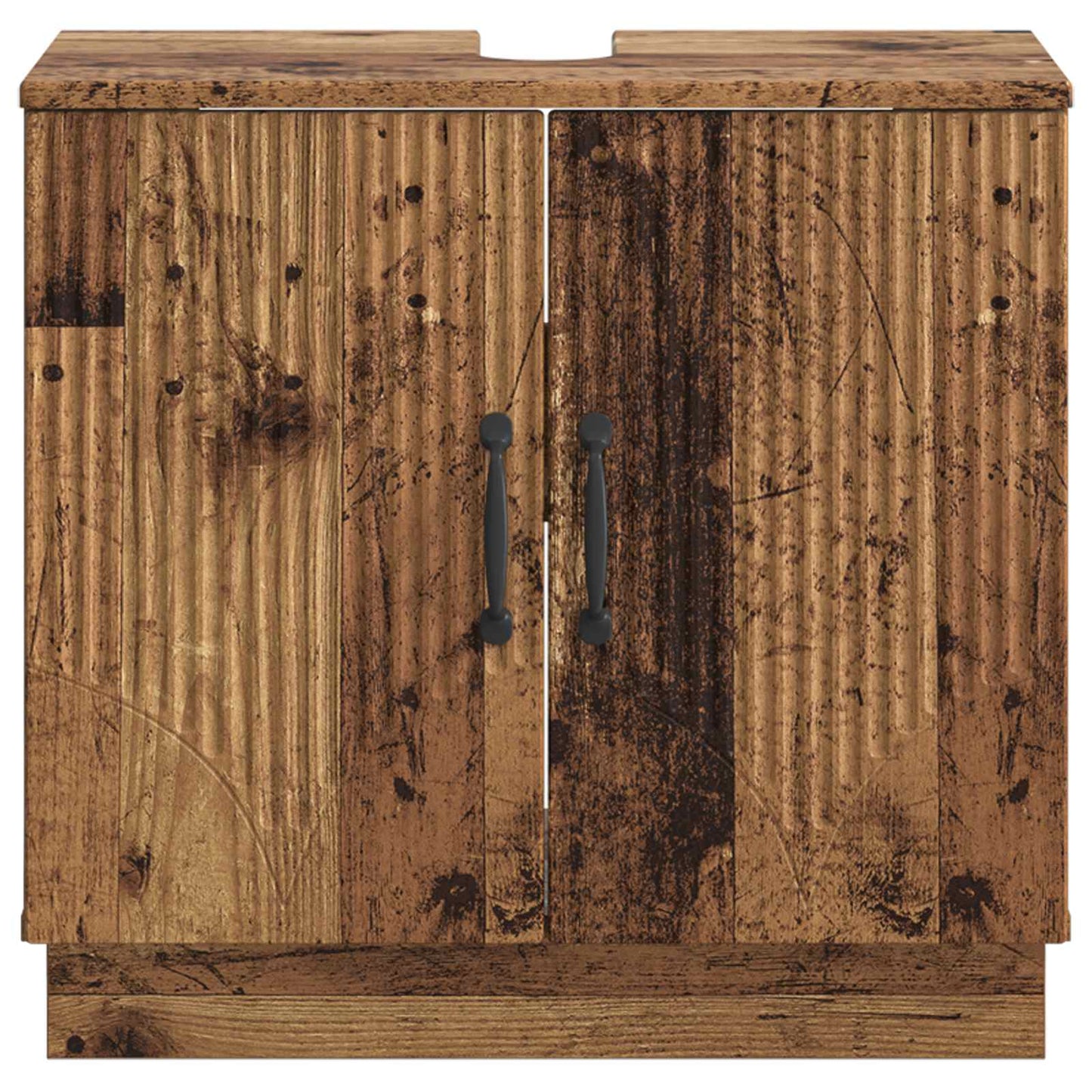 Bathroom Sink Cabinet HOORN Old Wood 59.5 x 31.5x 56 cm