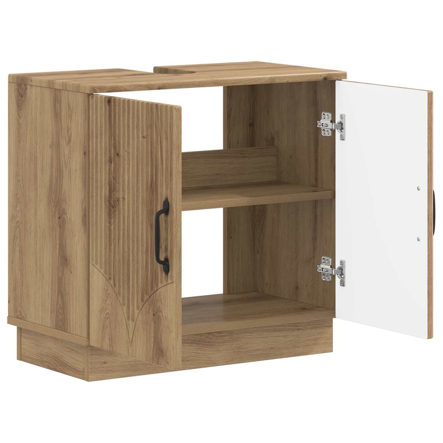 Bathroom Sink Cabinet HOORN Artisan Oak 59.5 x 31.5x 56 cm