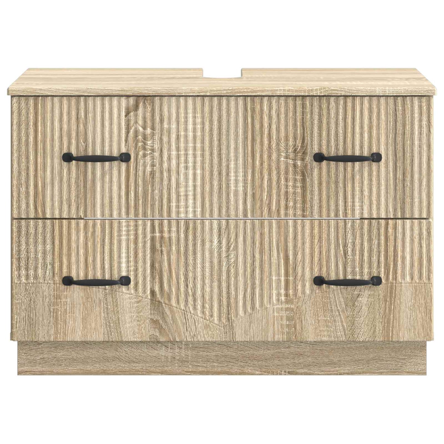 Bathroom Sink Cabinet HOORN Sonoma Oak 82 x 41x 56 cm