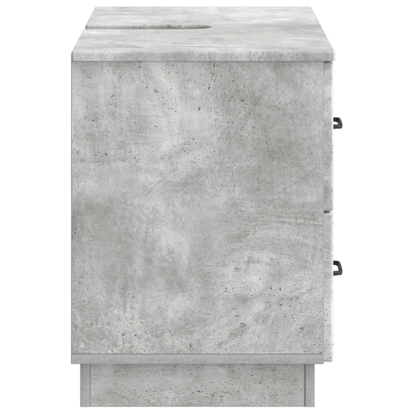 Bathroom Sink Cabinet HOORN Concrete Grey 82 x 41x 56 cm