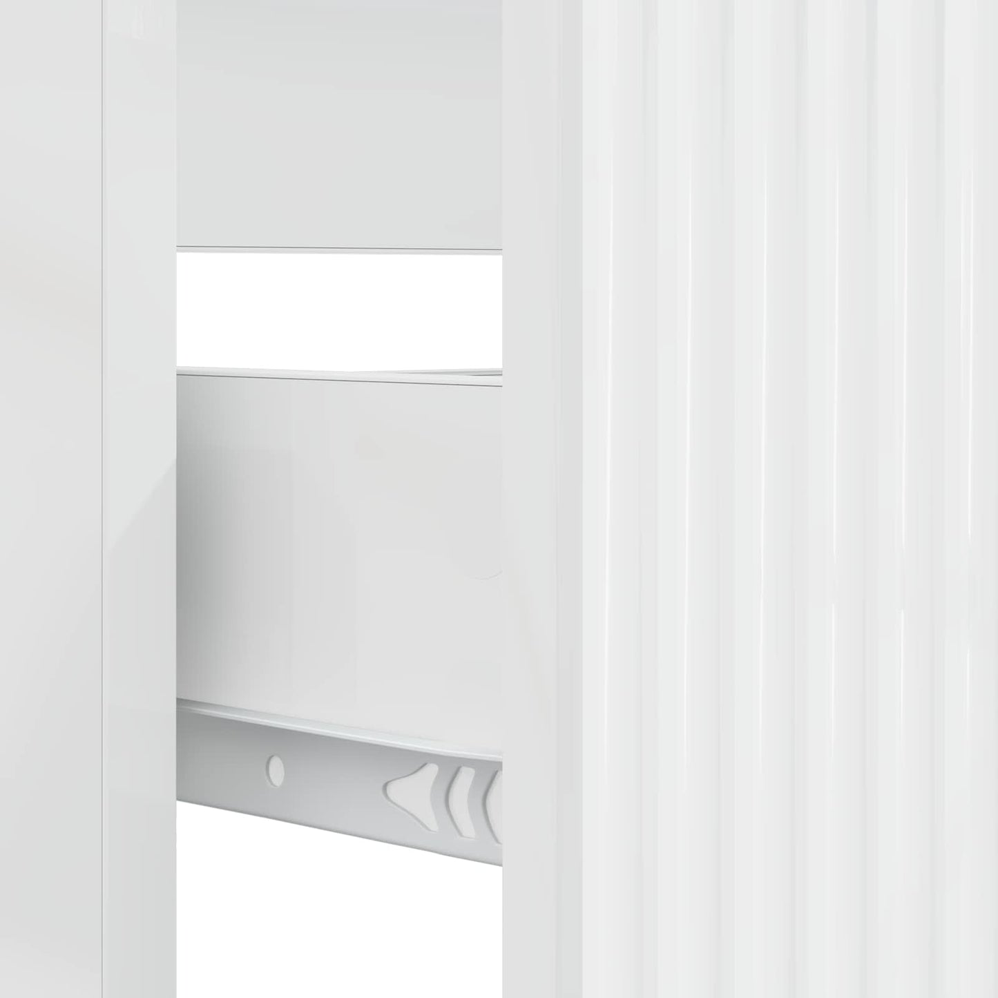 Bathroom Sink Cabinet HOORN High Gloss White 82 x 41x 56 cm