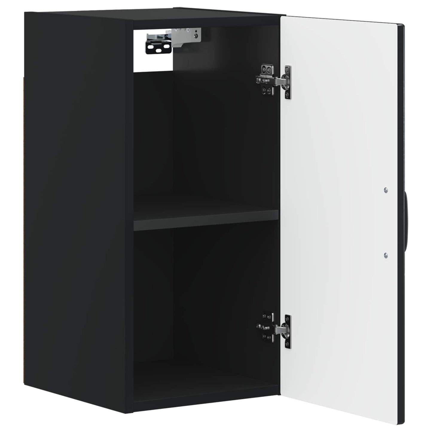 Bathroom Wall Cabinet HOORN Black 30 x 31 x 59 cm