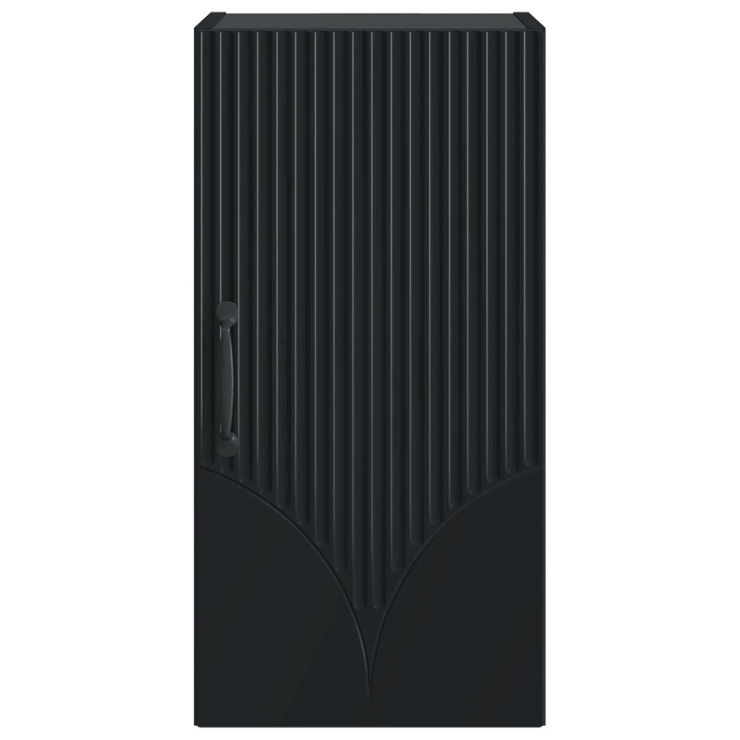 Bathroom Wall Cabinet HOORN Black 30 x 31 x 59 cm