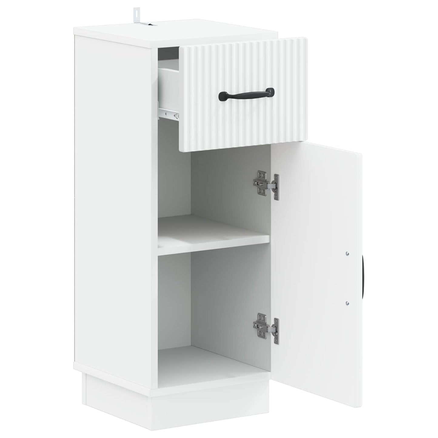 Bathroom Storage Cainet HOORN White 30 x 31 x 77 cm
