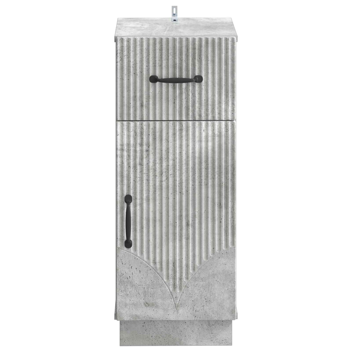 Bathroom Storage Cainet HOORN Concrete Grey 30 x 31 x 77 cm