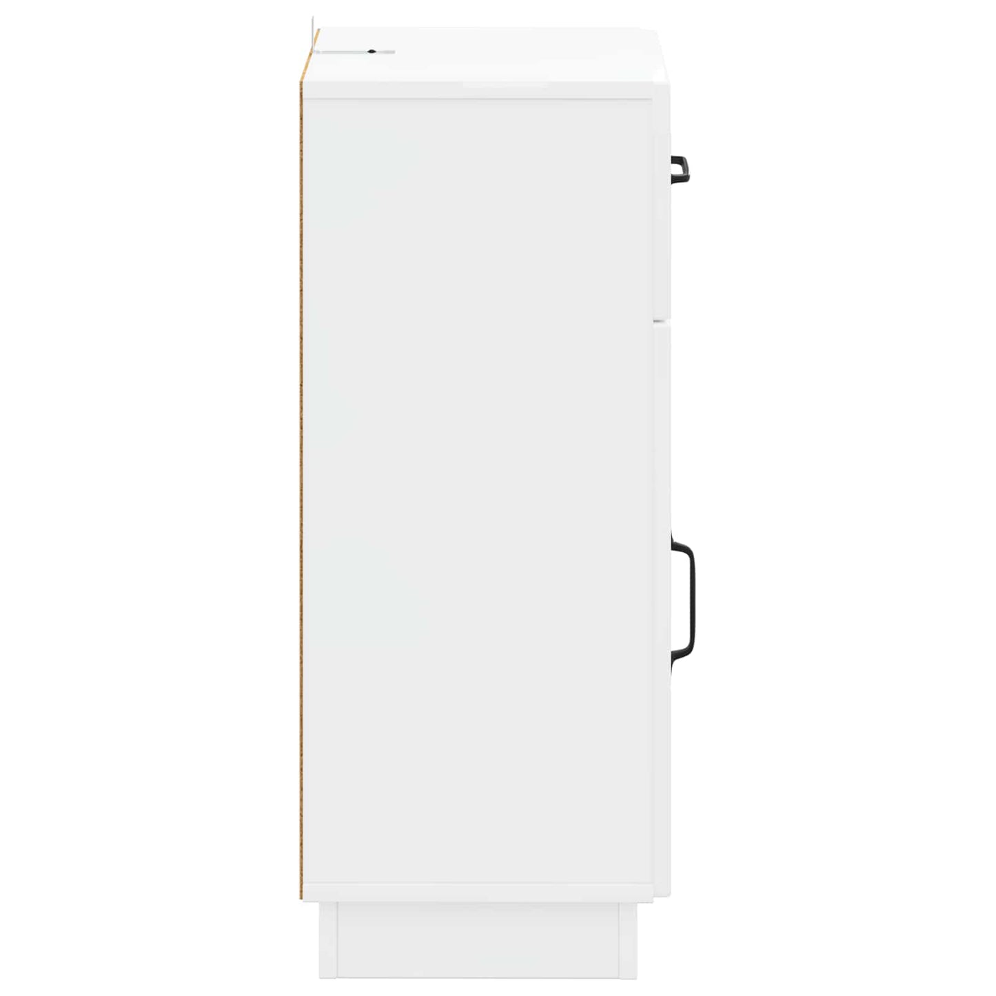 Bathroom Storage Cainet HOORN High Gloss White 30 x 31 x 77 cm