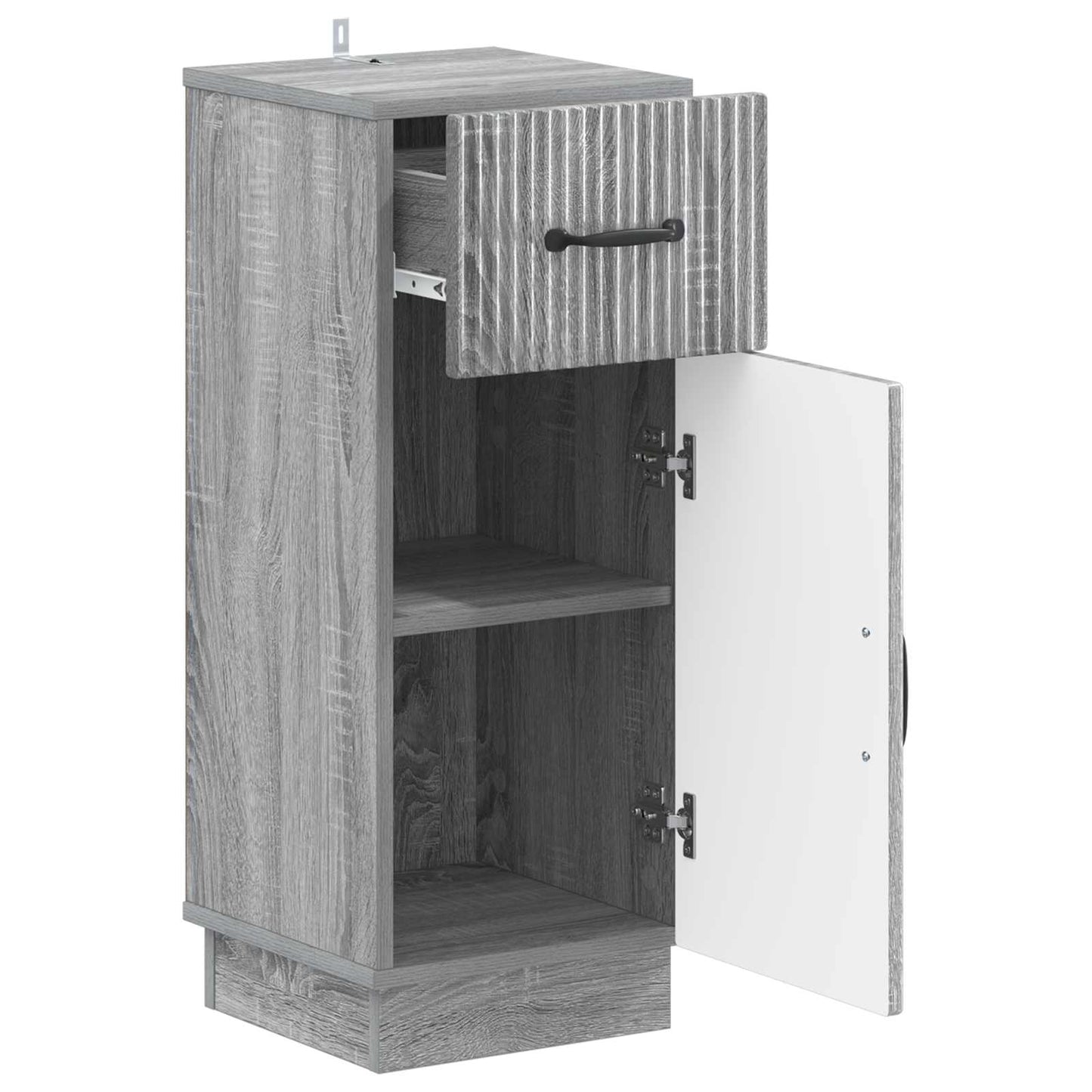 Bathroom Storage Cainet HOORN Grey Sonoma 30 x 31 x 77 cm
