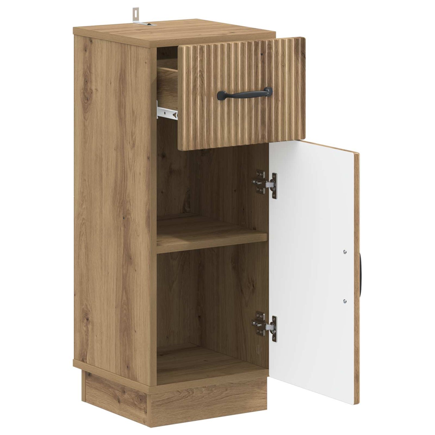 Bathroom Storage Cainet HOORN Artisan Oak 30 x 31 x 77 cm