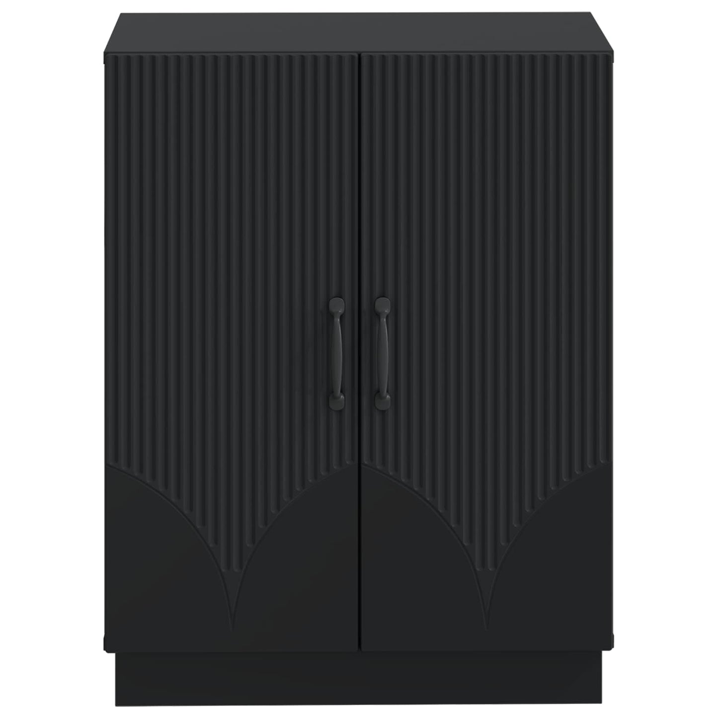 Bathroom Storage Cainet HOORN Black 59.5 x 31 x 77 cm