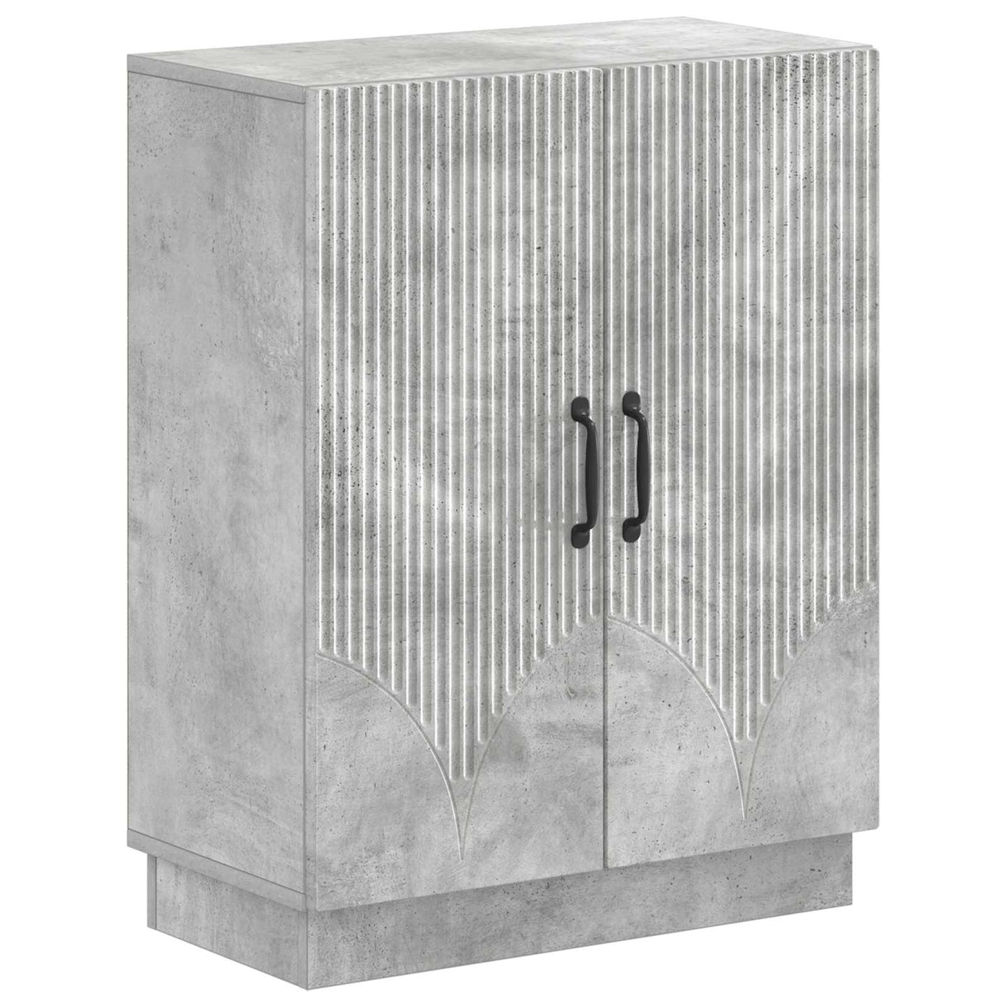 Bathroom Storage Cainet HOORN Concrete Grey 59.5 x 31 x 77 cm