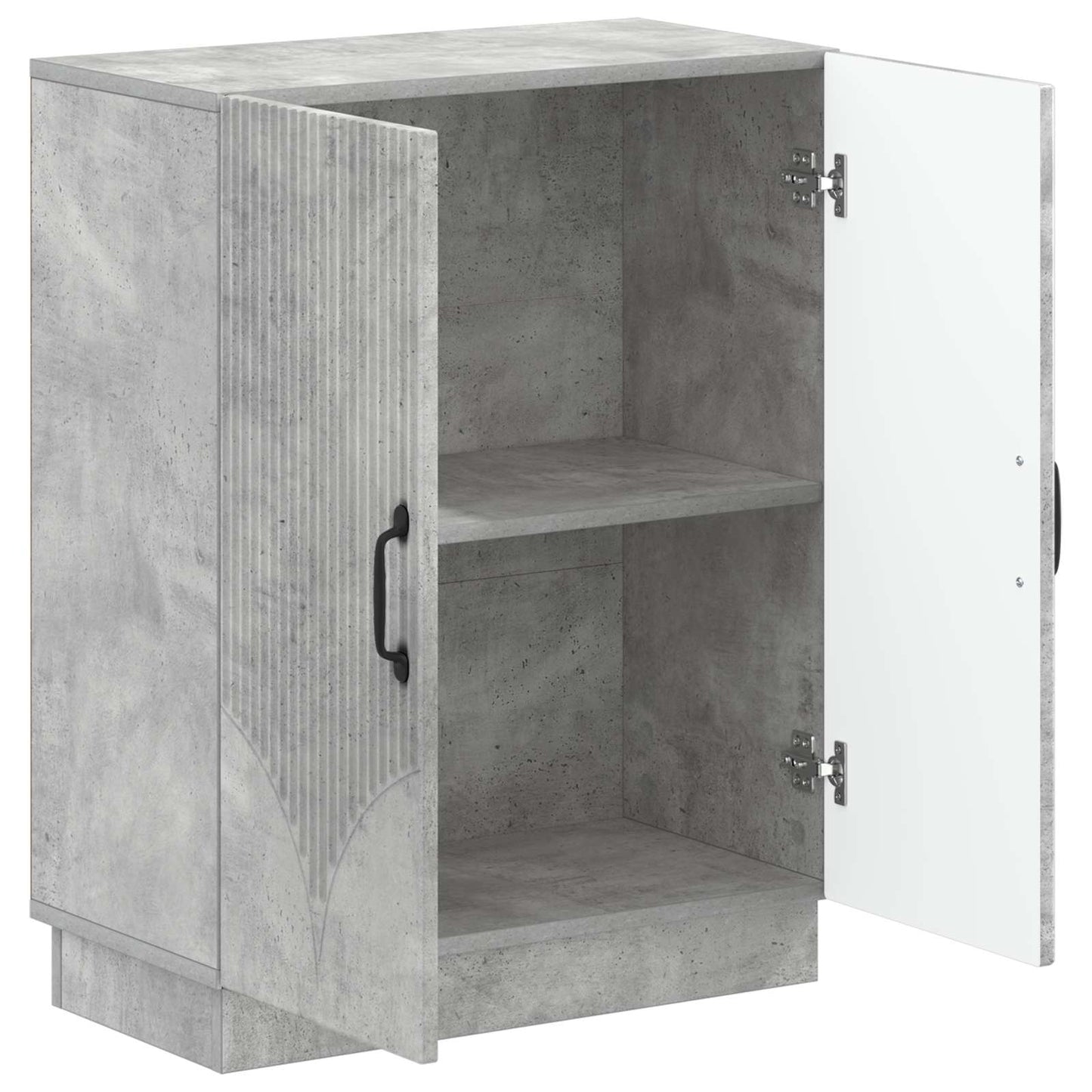 Bathroom Storage Cainet HOORN Concrete Grey 59.5 x 31 x 77 cm