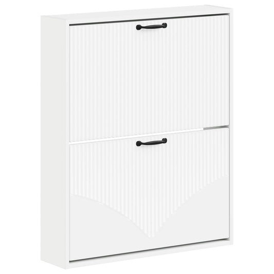 Wall-Mounted Shoe Cabinet HOORN 71 x 17 x 86 cm Engineered Wood